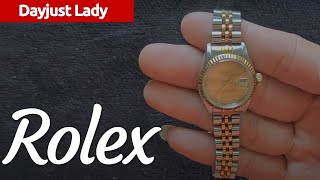 รีวิว นาฬิกา ยุค80 Rolex Datejust Lady