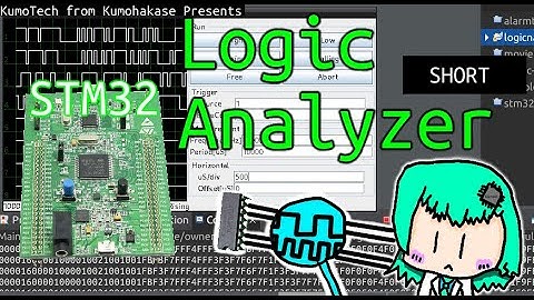 I made stm32 discovery logic analyzer