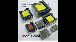 Diseño de un transformador de ferrita en español /calculo trasformador /amplificador de audio /part1