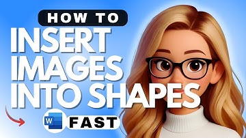 How to Insert Images Into Shapes in Microsoft Word - 2025