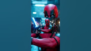 dead pool fight the enemy 😱#marvel