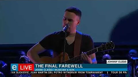 WATCH: Emotional tribute from Johnny Clegg's son