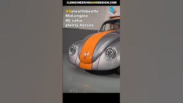 #v8stealthbeetle. Mid engined, 40 valve, plenty horses #shorts