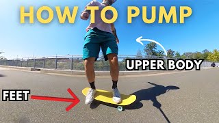 Pumping 101 || How to PUMP on a Penny, Skateboard, Cruiser, Longboard, Surfskate
