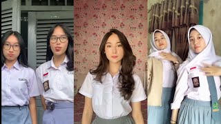 Cewe SMA Cantik Putih Abu-abu Joget Tiktok Viral