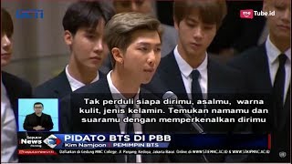 Keren!! Boyband BTS Pidato di Sidang ke 73 Majelis Umum PBB di New York - SIS 26/09