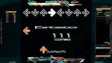 【DDR A】CHAOS Terror-Tech Mix [DOUBLE DIFFICULT(12)] 譜面確認(クラップ入)