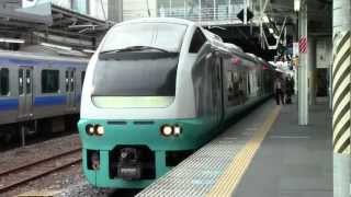 E653系フレッシュひたち9号水戸駅発車@2012.11.24