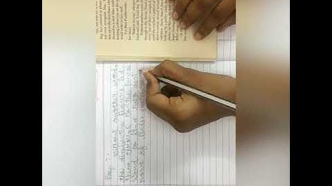 Writing in my Left Hand (15 day Time-Lapse)