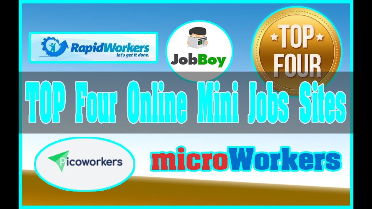 Top Four mini online job You can start from today YouTube