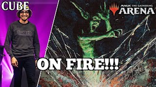 ON FIRE!!! | Temur Cube Draft [MTGO] | Cube