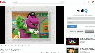 Barney Says Segment No Strangers Song