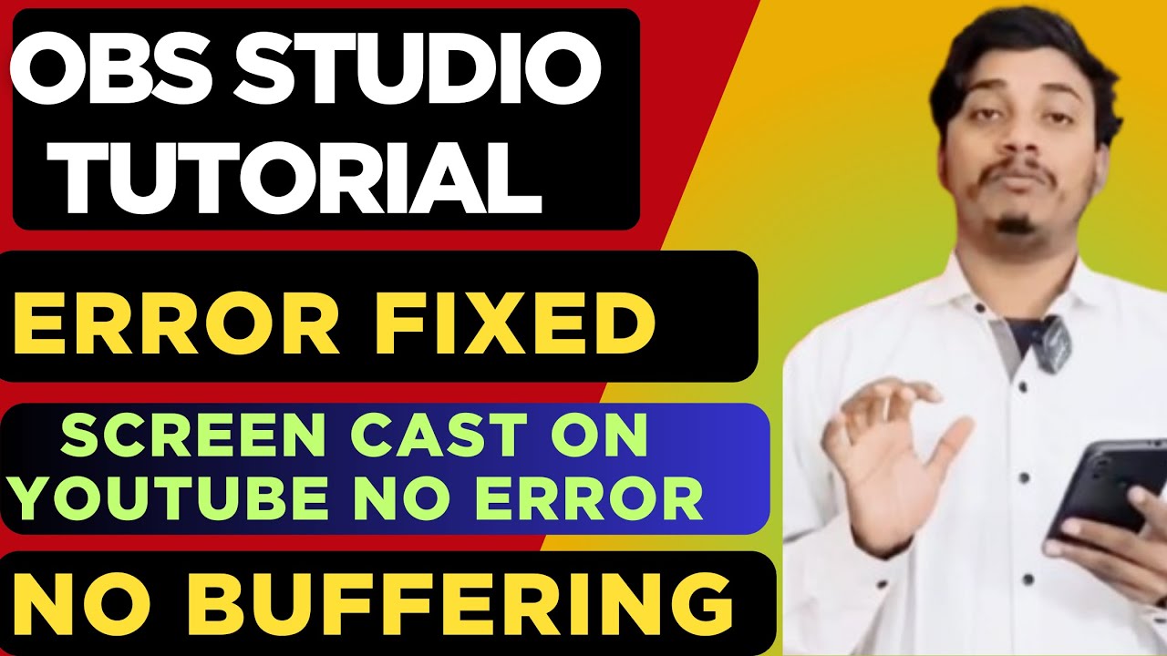 How To Live Stream With Obs Studio On Youtube || Obs Live Streaming ...