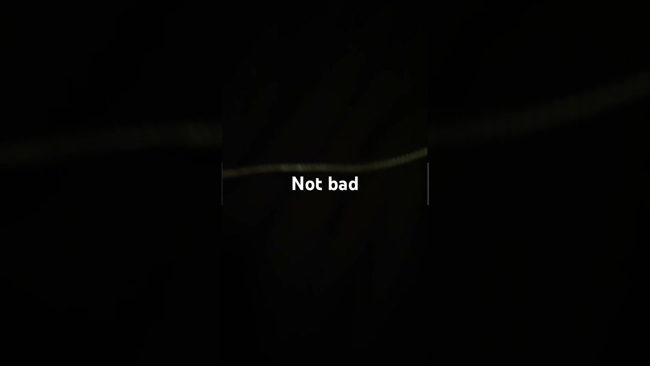 Not bad if you’re good at melee 