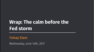 Wrap: The calm before the Fed storm