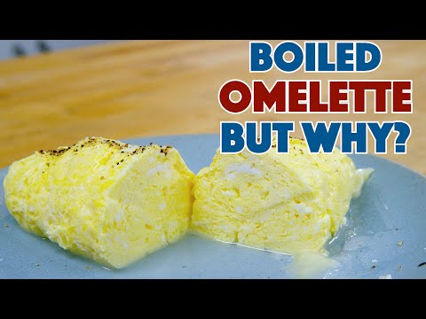 Boiled Omelette? Reaction! I Made Chef Steps Boiled Omelette Recipe || Glen & Friends Cooking