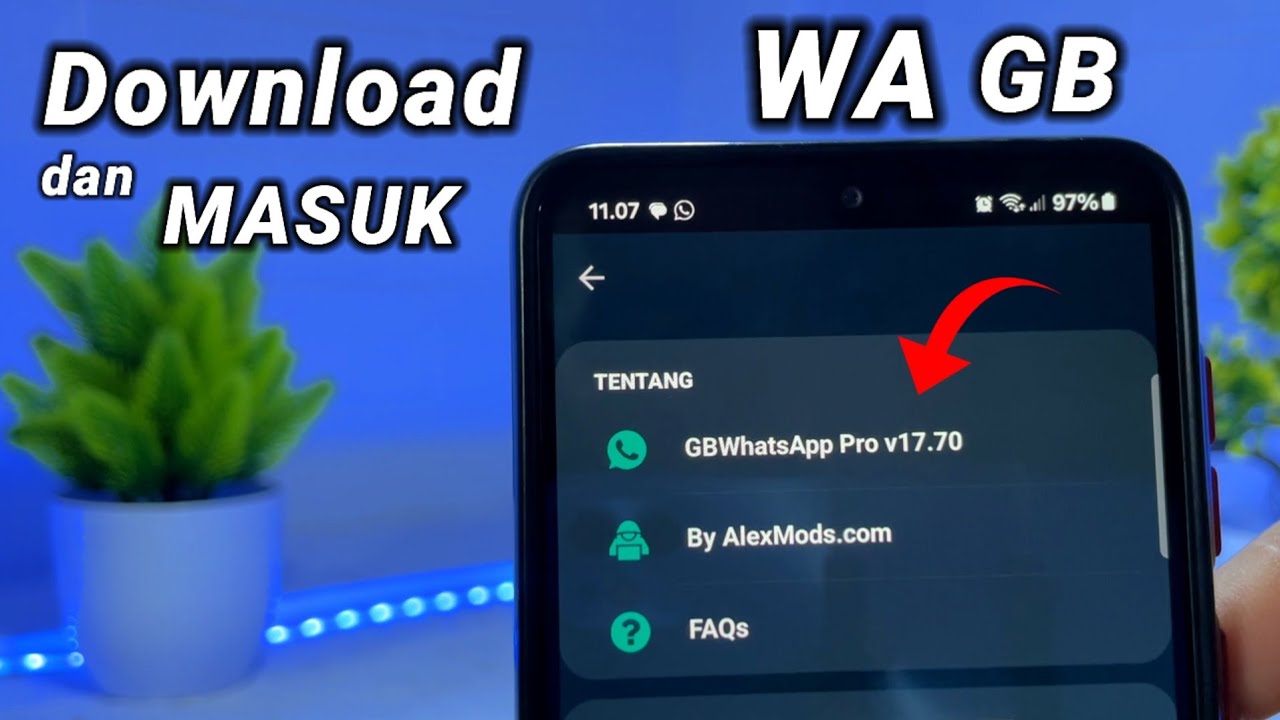 Cara Download dan Masuk di Wa GB Terbaru 2024🔥🔥 YouTube