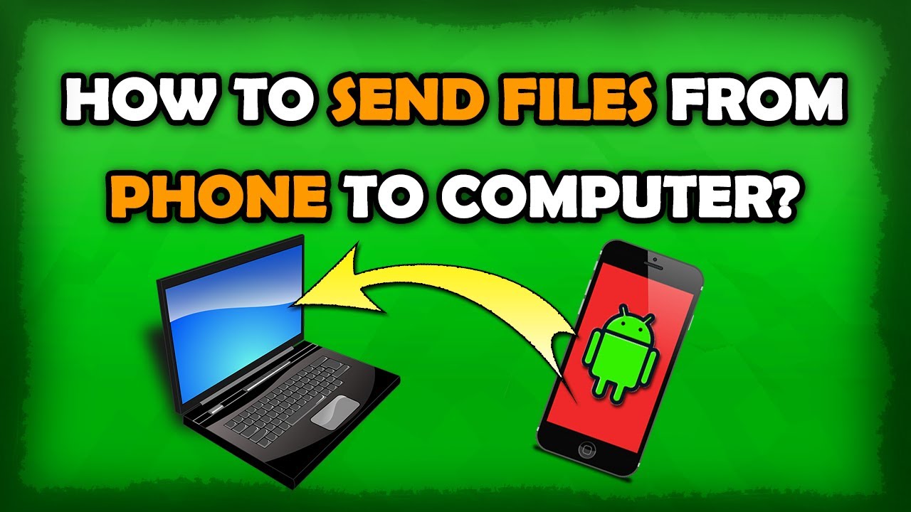How To Transfer Files From Android To PC Using WiFi YouTube