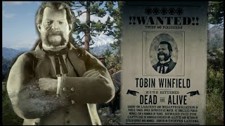 Red Dead Online / 5 Star Legendary Bounty - Tobin Winfield (Solo) Alive