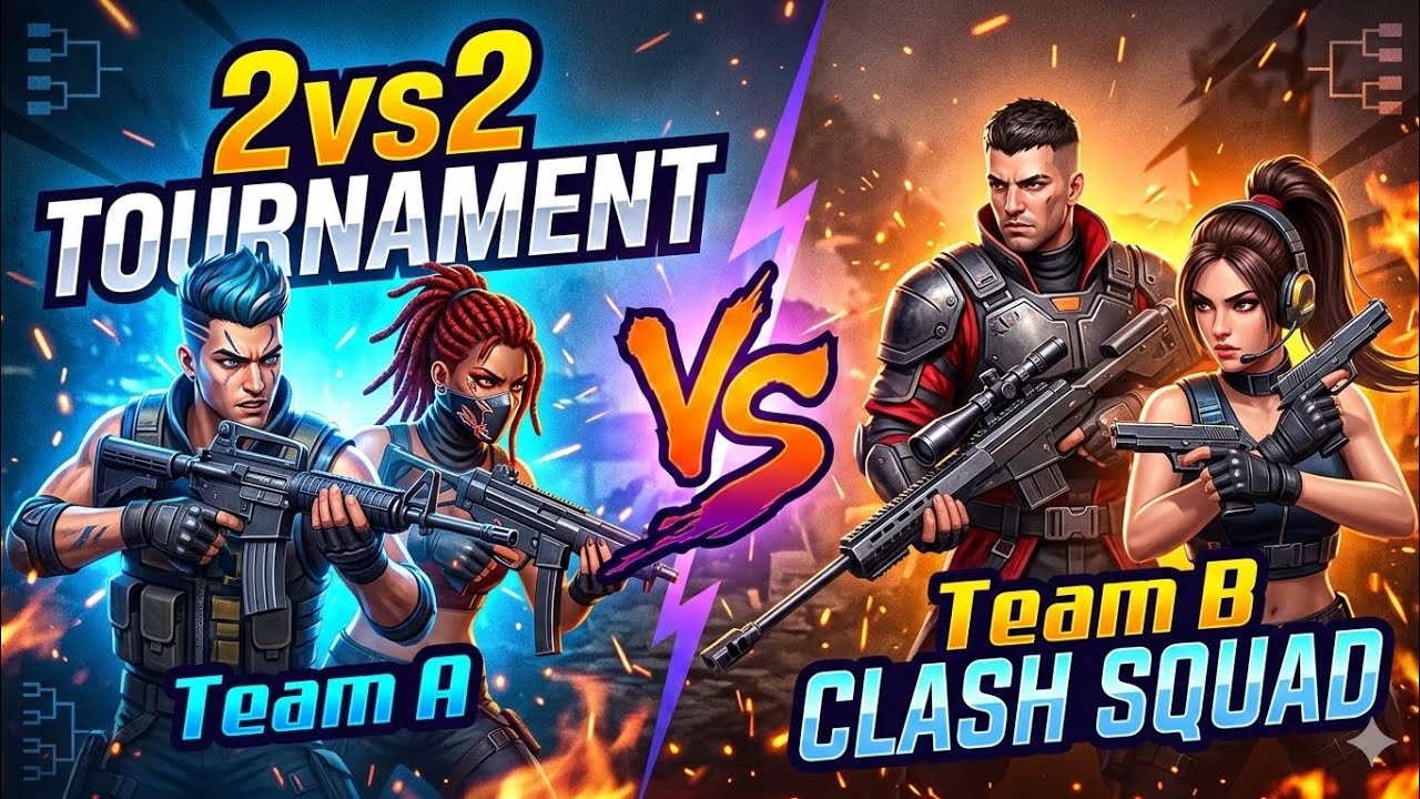 2vs2 tournament clash squad video 