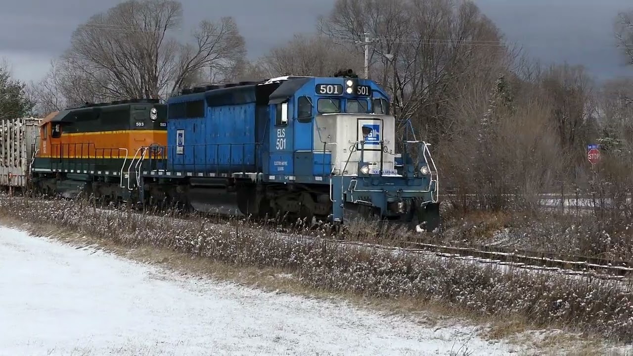 Escanaba & Lake Superior Short-Line Thru Middle Inlet, WI 