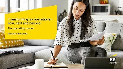 Tax operating model