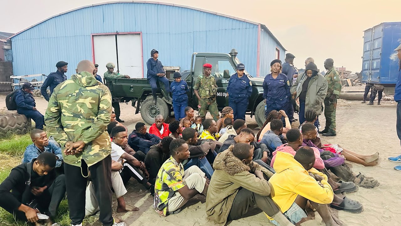 🚨🚨 33 suspects Arrêtés Après une vaste opération de bouclage autour du fleuve Congo l’enquête choc