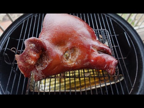 Smoked Hog Head