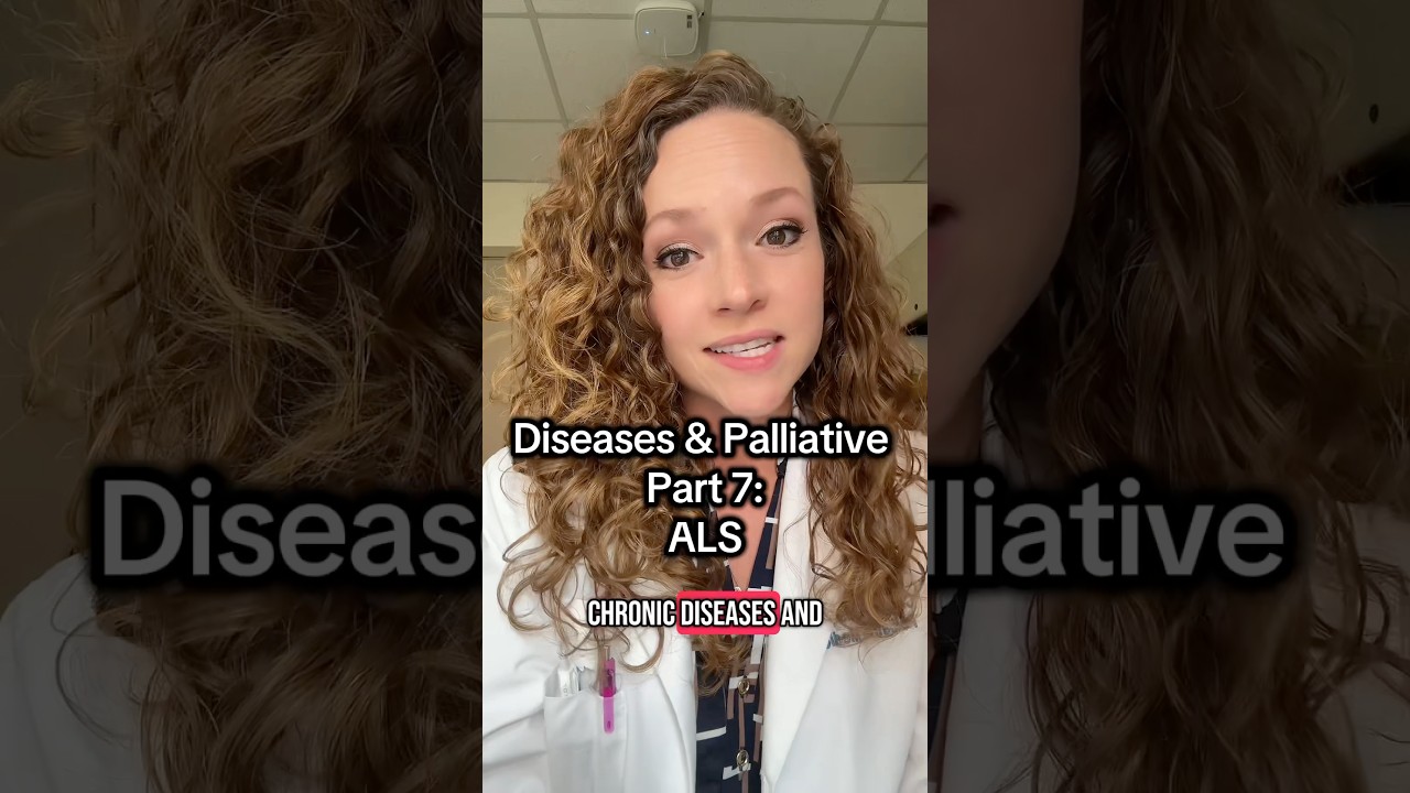 Diseases & Palliative part 7: ALS