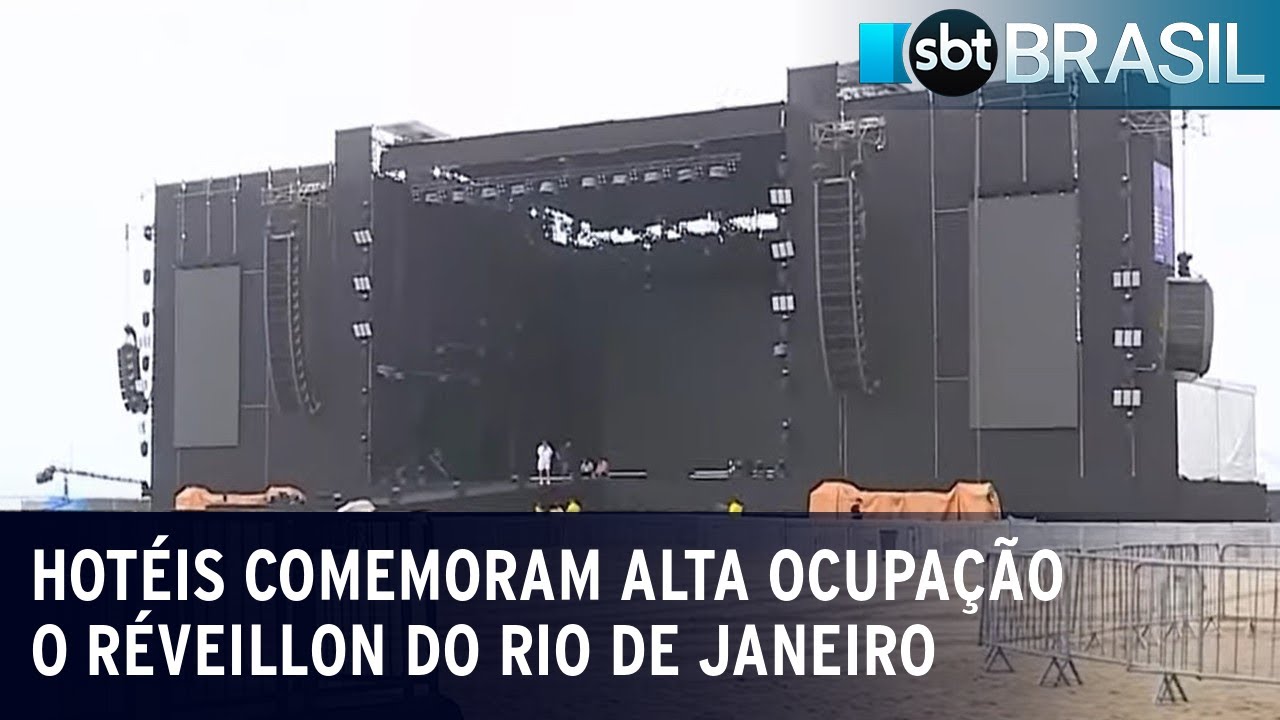 Hotéis comemoram alta ocupação o Réveillon do Rio de Janeiro | SBT Brasil (30/12/22)