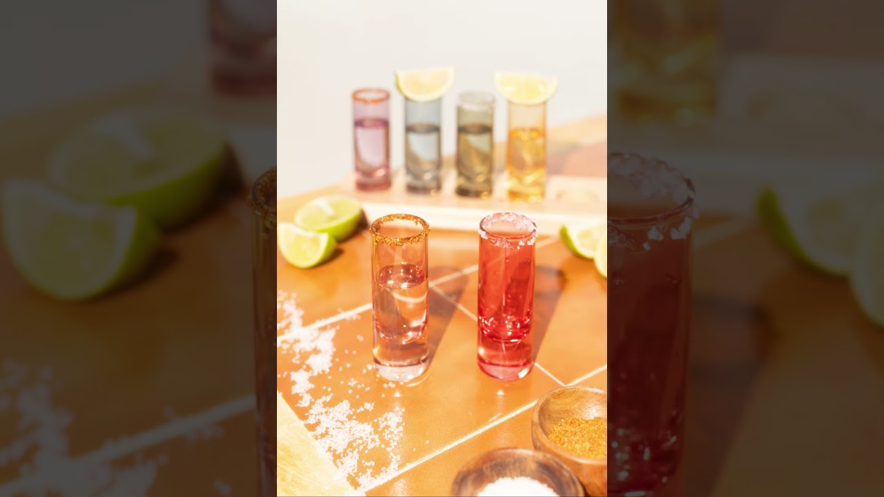 Saludi Shot Glasses - Drink Up