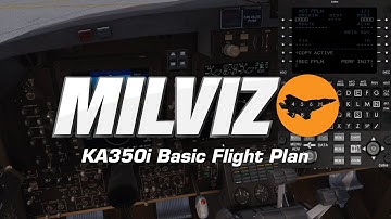 MilViz KA350i Basic Flight Plan