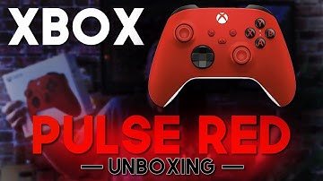 Xbox Series X Pulse Red Controller Unboxing!
