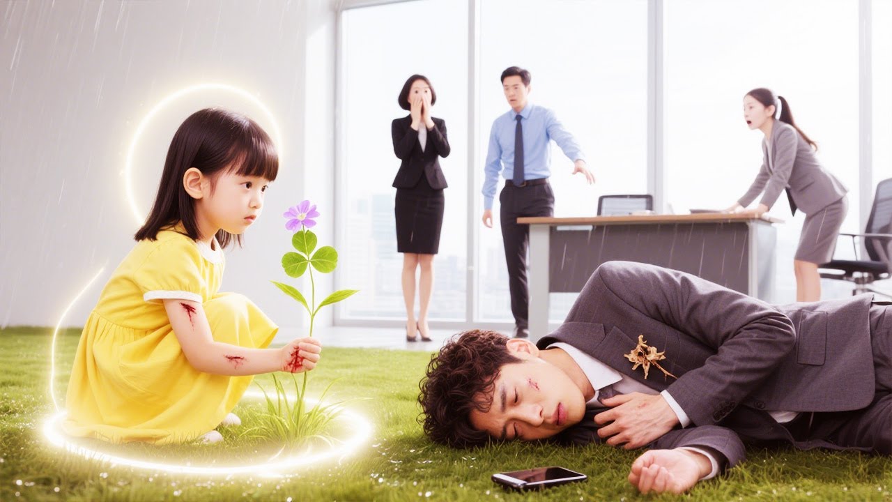 Niña con magia que escucha a las plantas: salvó al guapo CEO herido con una hierba.