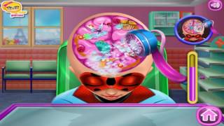 Ladybug Brain Doctor - Surgery Cartoon Game Movie for Kids - Disney Miraculous Ladybug Ful screenshot 3