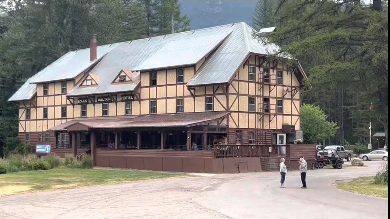 In the Izaak Walton Hotel. 