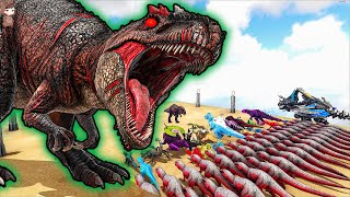 Apex Giga From Extinction Core Vs Mod Dinosaurs Ark Mod Battle Ep.361