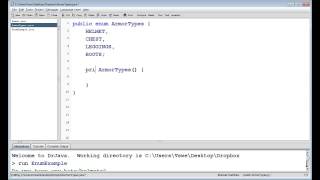 Thinking with Objects - Lecture #6, Enumerations and Error handling Part 1