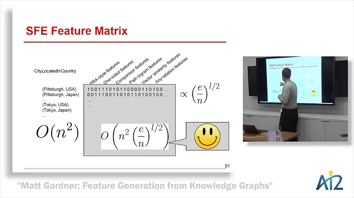 Matt Gardner: Feature Generation from Knowledge Graphs
