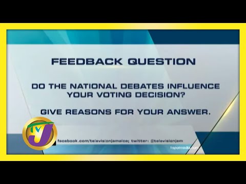 TVJ News: Feedback Question - August 25 2020