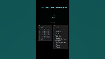 Page loader animation CSS #animation #css #cssanimation #css3 #csstricks #shorts #viral #coding