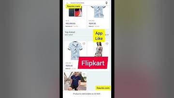how to make app like flipkart  | app like flipkart  | Flipkart like app | flipkart similar app |