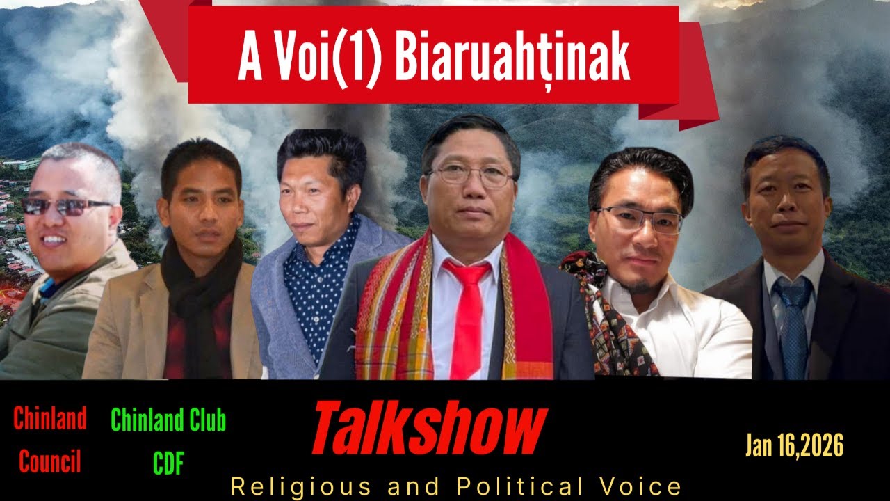 Press Conference II Chinland Club Le CDF Upa Hna Kan Dothlennak Kong Biaruahtinak.