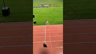 She Wad About To Reach The Finish Line