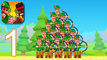 300 Bowmen - PvP Battles - Gameplay Walkthrough Part 1 - Robin (ios,Android)