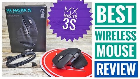 Review Logitech MX Master 3S Wireless Mouse Ultra Fast Scrolling #1 BEST Wireless Mouse