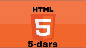 Dasturlash: Html da formalar bilan ishlash