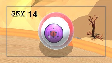 Sky Rolling Ball 3D - Gameplay Part 14 - Eye Ball