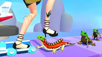 Tippy Toe 3D - GAMEPLAY ios,Android GAME WALKTHROUGH All Levels Gameplay Part 22