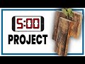 Simple scrap wood project 5 minute diy